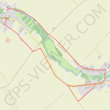 RANDO 5KMS - VERT GPS track, route, trail