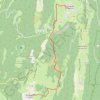 Grande Traversée des PréAlpes : La Chapelle-en-Vercors - Vassieux-en-Vercors GPS track, route, trail
