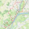 Circuit des 2 rivières - Bouchemaine et Savennières GPS track, route, trail