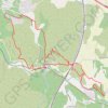 Autour de Roquefavour GPS track, route, trail