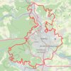 Ultra-Trail Tour de Nancy 2021 - 127 km Bodycross GPS track, route, trail