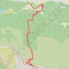 Le chemin des Venturiers la croix de Provence GPS track, route, trail