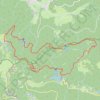 Le Lac d'Alfed et les Roches de Morteville GPS track, route, trail