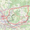 Huningue - Weil - Riehen - Rheinfelden - Schopfheim - Lörrach - Huningue GPS track, route, trail