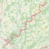 Bourges (18) - Breurey-lès-Faverney (70) - De Echigey à Seveux GPS track, route, trail