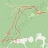 Le Mourre Nègre GPS track, route, trail