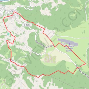 La Plaine de Bord - Domme GPS track, route, trail
