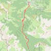 Laruns à Gabas - GR 108 entretien balisage GPS track, route, trail