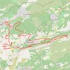 Les Béguines et la Lare, deux crêtes de la Sainte-Baume GPS track, route, trail