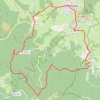 Massif des Bois Noirs - Les Bornes Armoriées GPS track, route, trail
