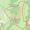 Rocher du Baconnet en boucle depuis Gresse-en-Vercors GPS track, route, trail