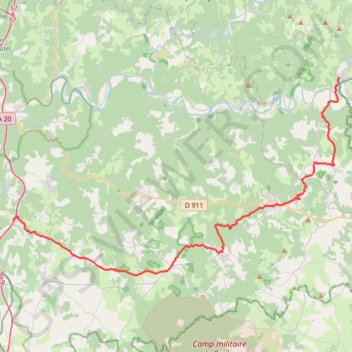 Cajearc - Varaire GPS track, route, trail