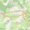 Les Monges GPS track, route, trail