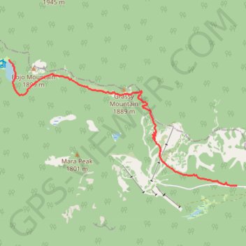 Poland Lake GPS track, route, trail