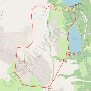 Aussois, Roche Moutche GPS track, route, trail