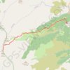 Montée du Monte Cardu, St Pierre de Venaco, Corse GPS track, route, trail