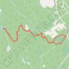 Comeau Lake GPS track, route, trail