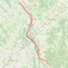 GR3 De Parigny-les-Vaux (Nièvre) à Ousson-sur-Loire (Loiret) GPS track, route, trail