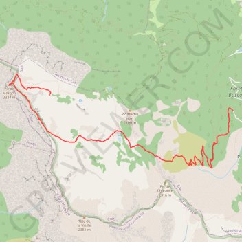 Pic du Morgon jour 2 GPS track, route, trail