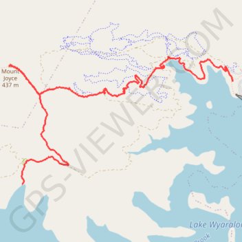 Mount Joyce GPS track, route, trail