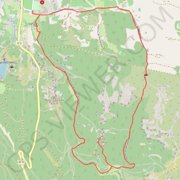 Le rocher des deux trous GPS track, route, trail