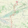 De Pont-sur-Yonne à Provins GPS track, route, trail