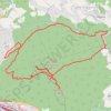 Rochers de la Maladière - La Dent - Les Grandes Côtes GPS track, route, trail