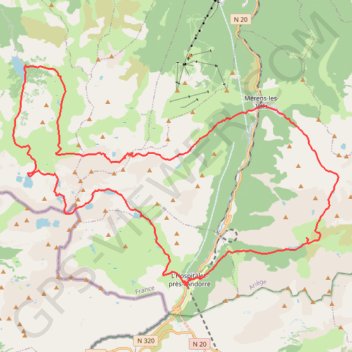 L'hospitalet/l'andorre vallée aston rieutort nabre bésines 19-24.07.2021 de GPS track, route, trail