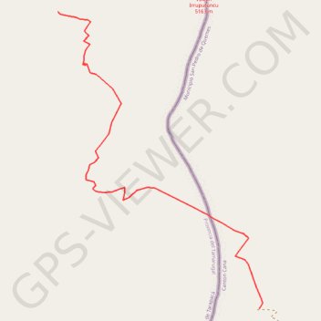 Ascension irupuntuncu GPS track, route, trail