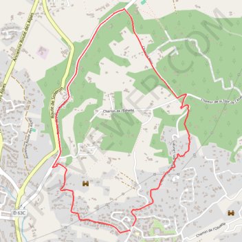 Mouret noir GPS track, route, trail