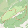 Le Mas d'Agres GPS track, route, trail