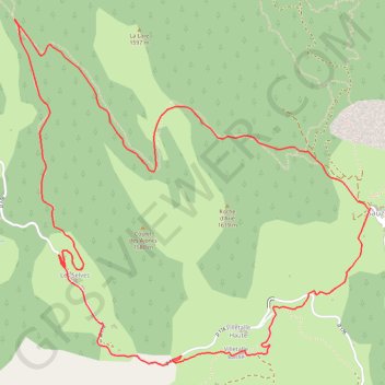Hameaux de Sauze GPS track, route, trail