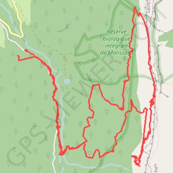 Balcon Ouest des Lances de Malissard (Chartreuse) GPS track, route, trail