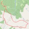 Montlude depuis Les GPS track, route, trail