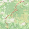Stevenson - Chasseradès - Station du Mont Lozère GPS track, route, trail