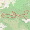 Les Barres de Fontblanche GPS track, route, trail