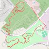 100 acre woods GPS track, route, trail