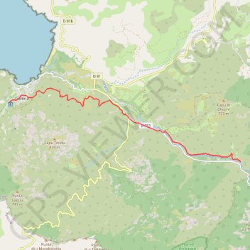 Mare E Monti - Etape 3 GPS track, route, trail