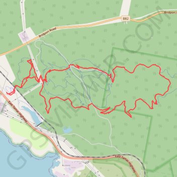 Bits of Tipporogoree MTB Trails GPS track, route, trail