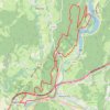 Boucle VTT depuis Neuville-sur-Ain GPS track, route, trail