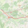 12 Thésée-Selles sur Cher: 24.40 km GPS track, route, trail