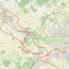 Tour de Bourges - Château Charles VII. Mehun - Bourges GPS track, route, trail