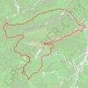Col du Cayron - Col d'Alsau - Grand Montmirail GPS track, route, trail