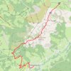 Refuge de la Croix de pierre - Hauteluce GPS track, route, trail
