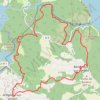 Les Gorges de Baudinard GPS track, route, trail