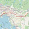 Tsawwassen - Chilliwack GPS track, route, trail